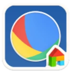 color round android application logo